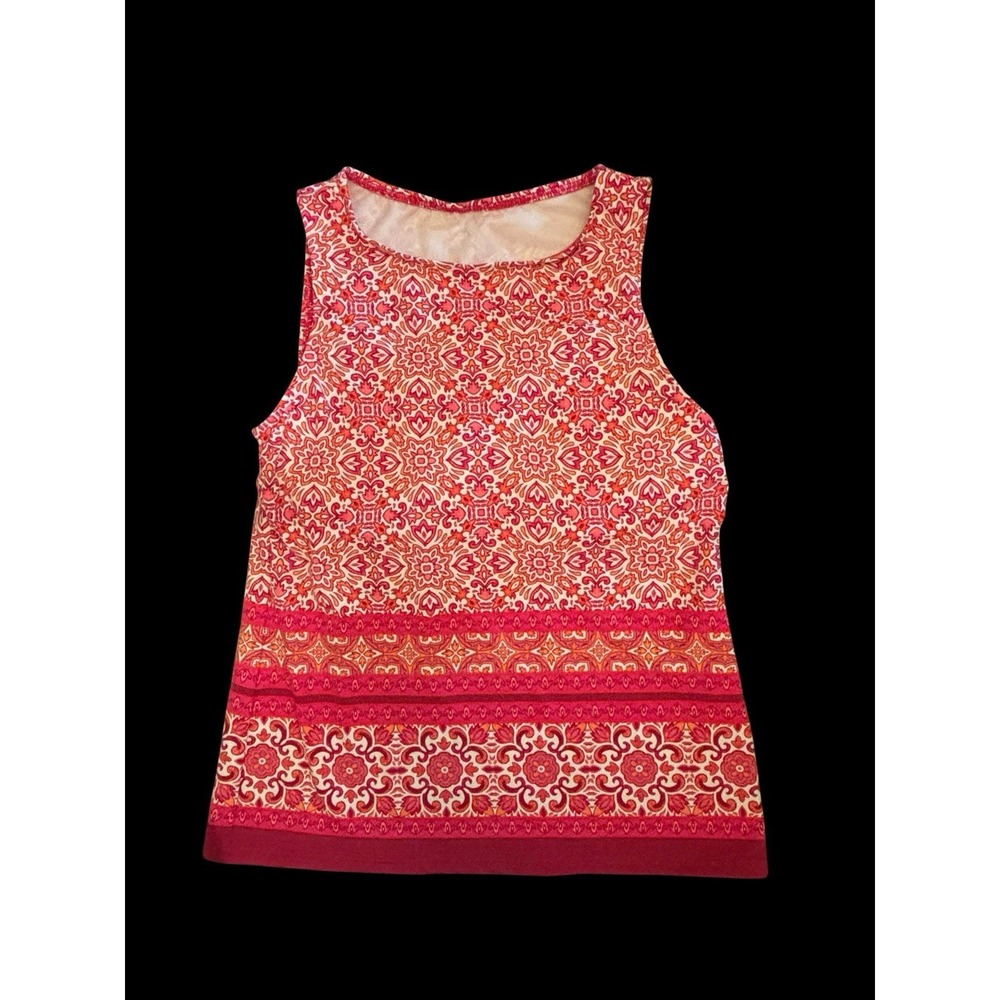 Lands End Women's Tankini Swim Suit Top Size 10